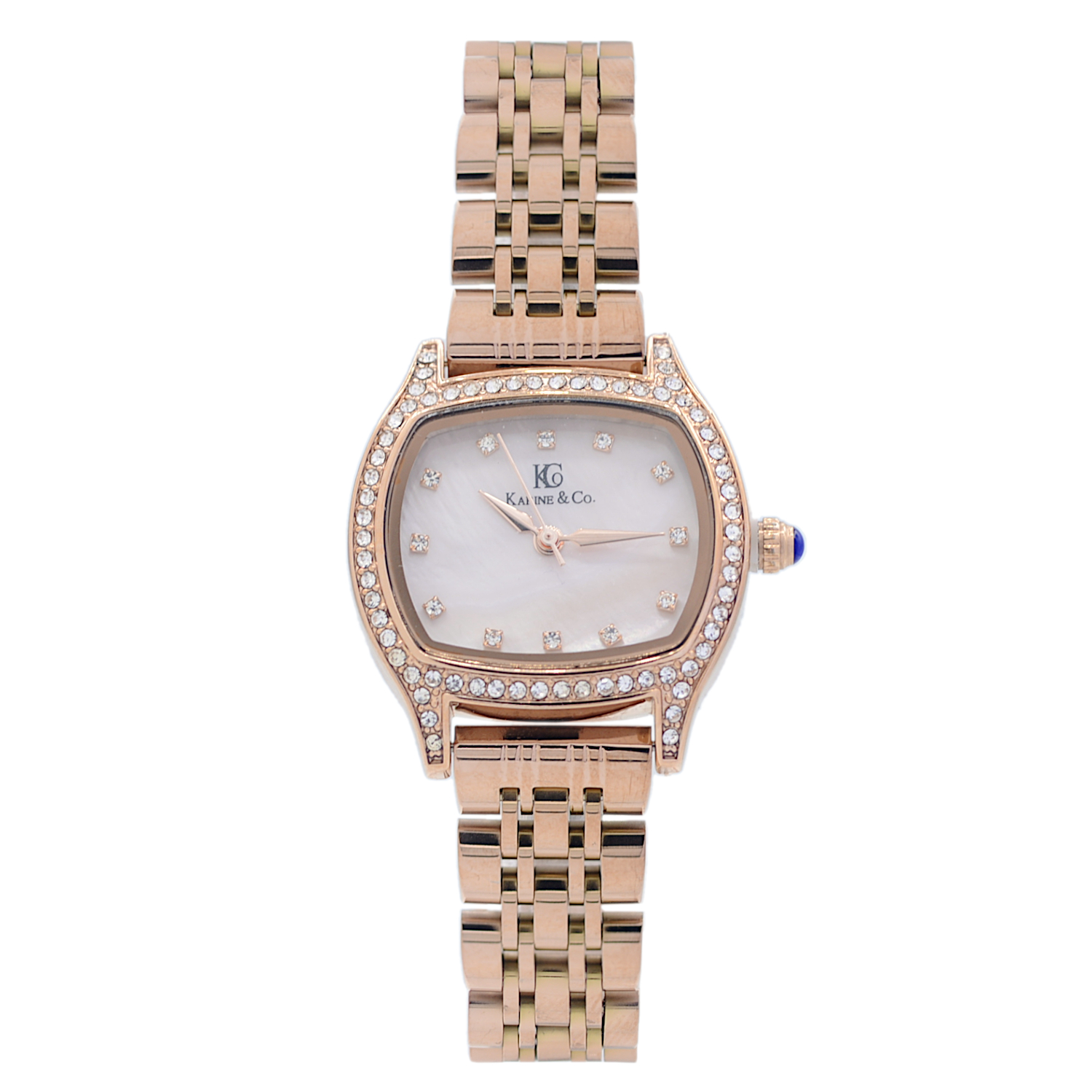 K&Co Rose Gold Square Timepiece - Karine and Co