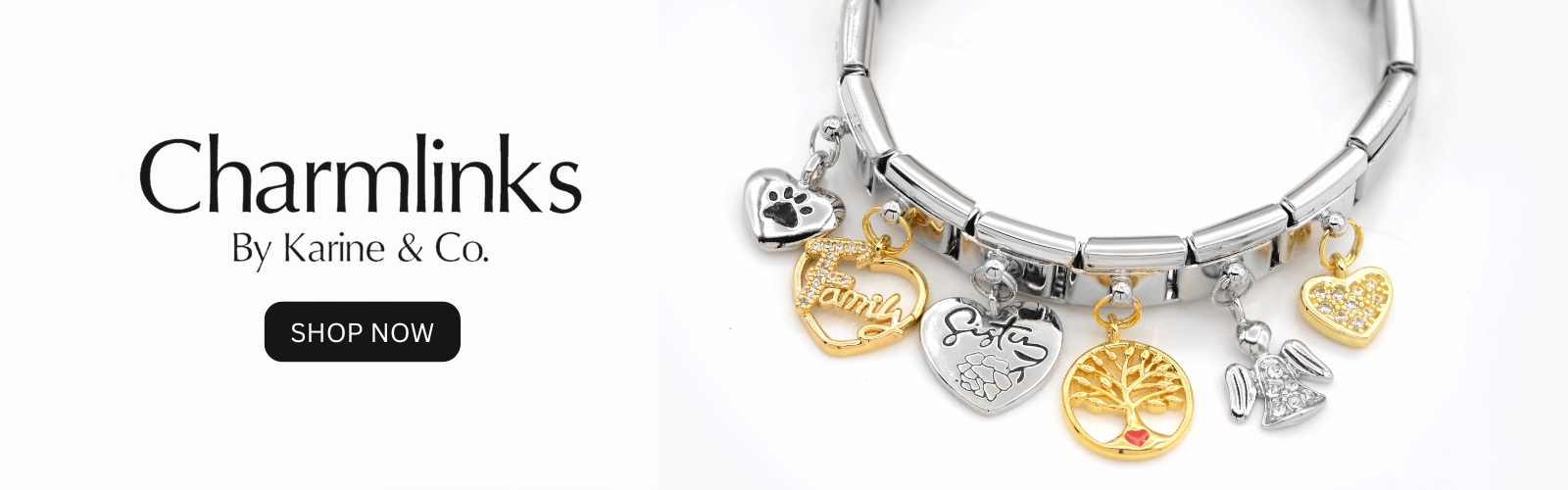 Personalized Charmlinks Bracelets - Create Your Own Style Statement